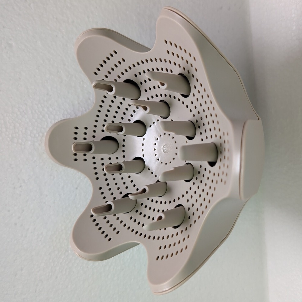 Scalp Massager Hair Diffuser Attachment in Beige
